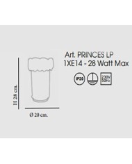 LUMETTO STILE CONTEMPORANEO PRINCE LP