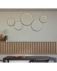 LAMPADARIO A SOSPENSIONE STILE MODERNO ATHENA