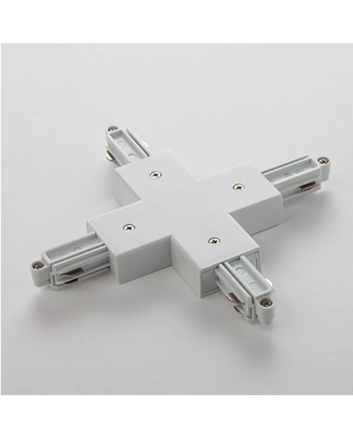 GIUNTO A CROCE E ALIMENTAZIONE PER BINARI MONOFASE