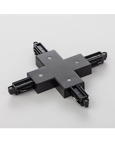 GIUNTO A CROCE E ALIMENTAZIONE PER BINARI MONOFASE