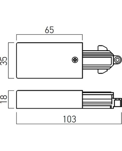 TESTA D ALIMENTAZIONE PER SISTEMA BINARIO MONOFASE