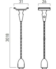 KIT DA SOSPENSIONE PER SISTEMA BINARIO MONOFASE