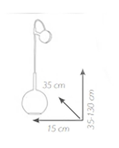 APPLIQUE STILE MODERNO CONTEMPORANEO ARIEL  AP