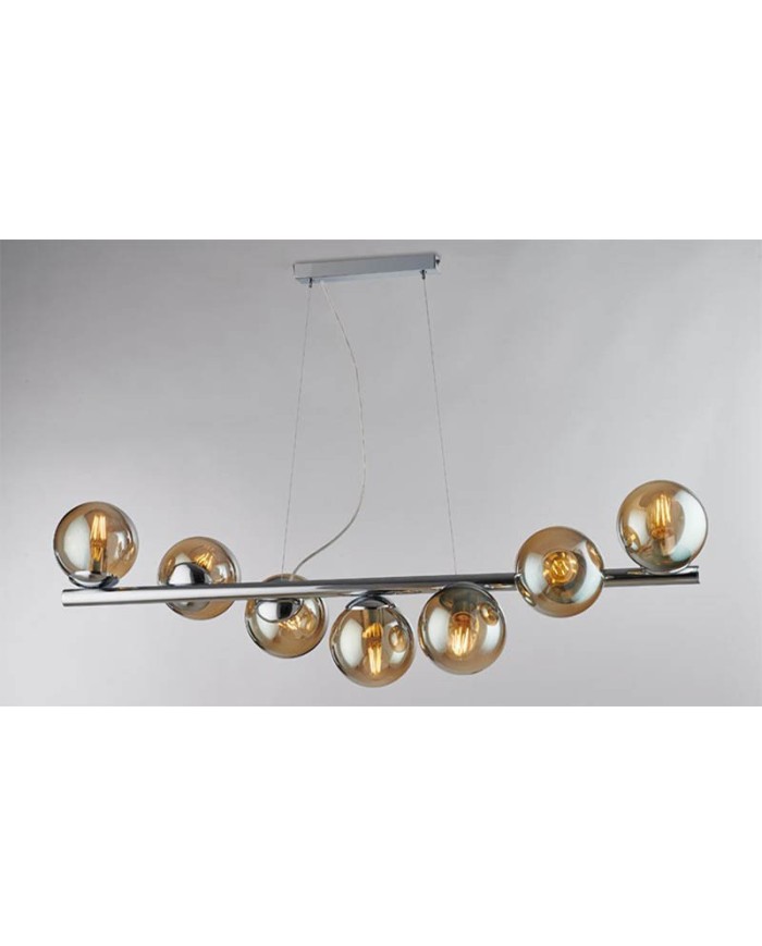 LAMPADARIO A SOSPENSIONE STILE MODERNO BOLLE SP 7