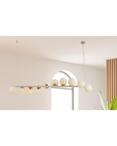 LAMPADARIO A SOSPENSIONE STILE MODERNO BOLLE SP 10