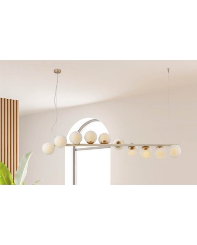 LAMPADARIO A SOSPENSIONE STILE MODERNO BOLLE SP 10