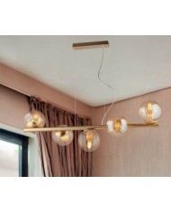 LAMPADARIO A SOSPENSIONE STILE MODERNO BOLLE SP 5