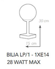 LAMPADA DA TAVOLO STILE MODERNO BILIA
