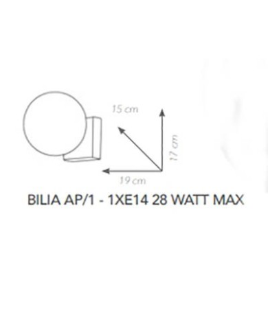 APPLIQUE STILE MODERNO BILIA