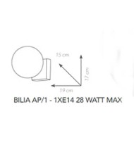 APPLIQUE STILE MODERNO BILIA