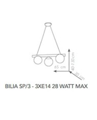 SOSPENSIONE STILE MODERNA BILIA SP3