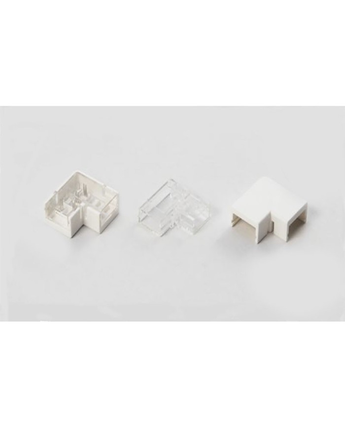 CONNETTORI ANGOLARI PER STRISCE LED 220V XTAP