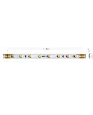 STRISCIA LED FLESSIBILE 24V 6 WATT METRO IP20