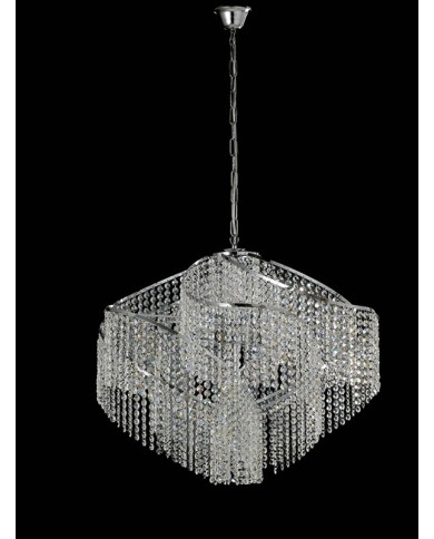 LAMPADARIO A SOSPENSIONE STILE CONTEMPORANEO AURORA SP8