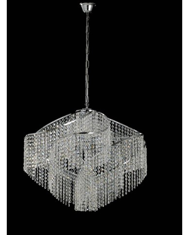 LAMPADARIO A SOSPENSIONE STILE CONTEMPORANEO AURORA SP8