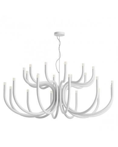 LAMPADARIO A SOSPENSIONE MODERNO LUXOR 24 LUCI