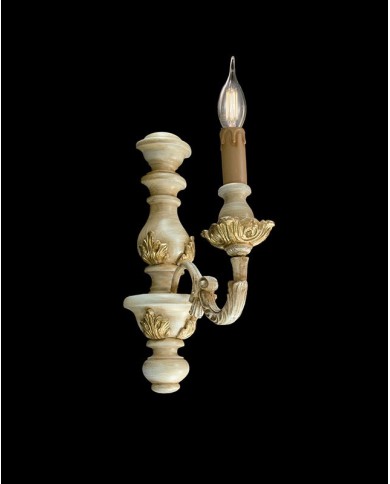 APPLIQUE DA PARETE STILE SHABBY  FIRENZE AP1