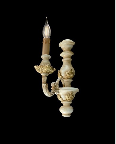 APPLIQUE DA PARETE STILE SHABBY  FIRENZE AP1