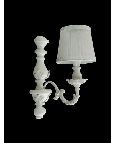 APPLIQUE DA PARETE STILE SHABBY  FIRENZE AP1