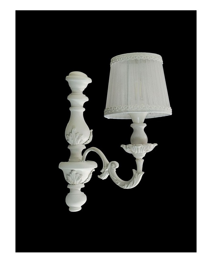 APPLIQUE DA PARETE STILE SHABBY  FIRENZE AP1