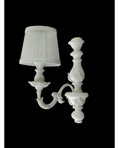 APPLIQUE DA PARETE STILE SHABBY  FIRENZE AP1