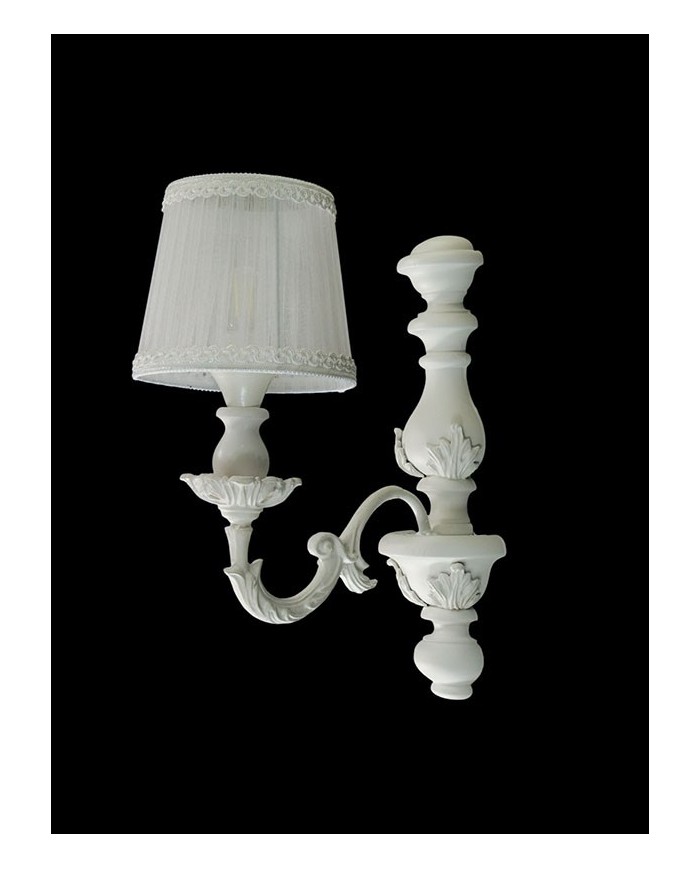 APPLIQUE DA PARETE STILE SHABBY  FIRENZE AP1