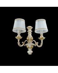 APPLIQUE DA PARETE IN LEGNO STILE SHABBY  FIRENZE AP2