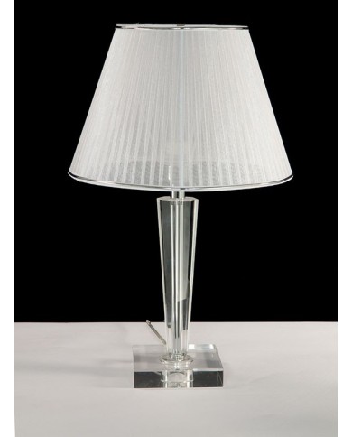 LUME DA TAVOLO STILE CONTEMPORANEO RUBINO LG