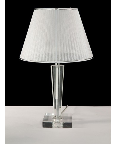 LUME DA TAVOLO STILE CONTEMPORANEO RUBINO LG