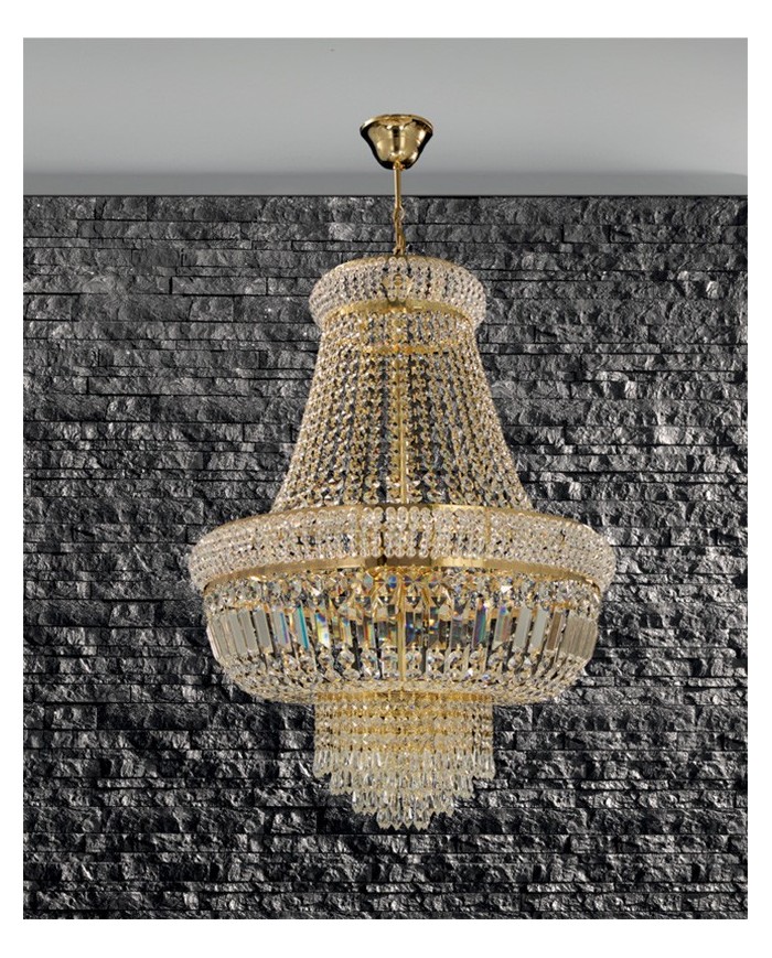 LAMPADARIO A SOSPENSIONE STILE CONTEMPORANEO BELLAGGIO SP88
