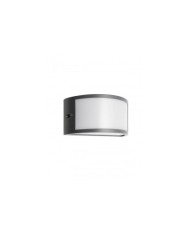 APPLIQUE PER ESTERNO STILE MODERNO ASTI LED NERO P