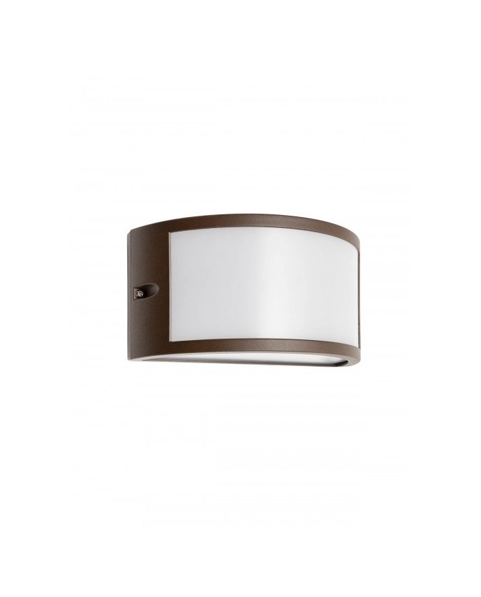 APPLIQUE PER ESTERNO STILE MODERNO ASTI LED MARRONE P