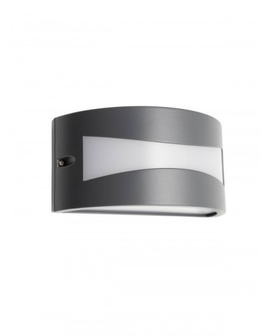 APPLIQUE PER ESTERNO STILE MODERNO ASTI LED NERO G