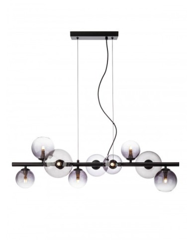 SOSPENSIONE STILE MODERNO ASTRA SP9 NERO E FUME