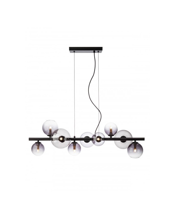 SOSPENSIONE STILE MODERNO ASTRA SP9 NERO E FUME