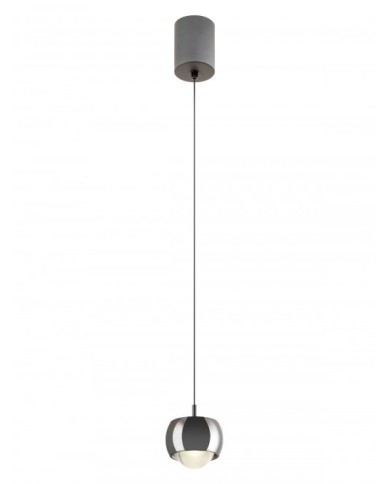 SOSPENSIONE STILE MODERNO AVES NERO CROMATO