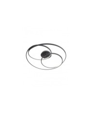 PLAFONIERA STILE MODERNO CENTRIX 3000K NERO