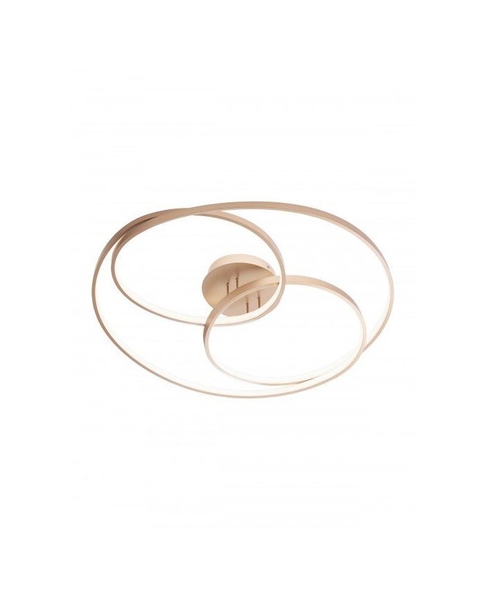 PLAFONIERA STILE MODERNO CENTRIX 4000K ORO