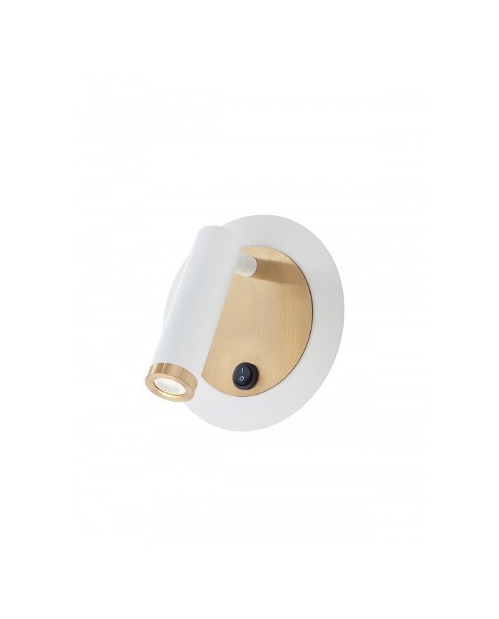 APPLIQUE STILE MODERNO CONTEMPORANEO CLOSER AP BIANCO T
