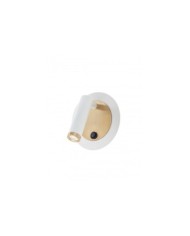 APPLIQUE STILE MODERNO CONTEMPORANEO CLOSER AP BIANCO T