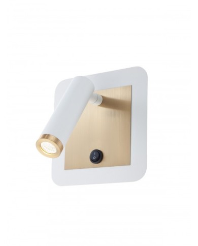 APPLIQUE STILE MODERNO CONTEMPORANEO CLOSER AP BIANCO Q