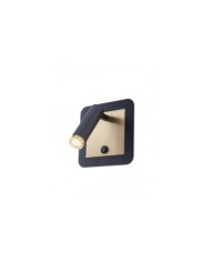 APPLIQUE STILE MODERNO CONTEMPORANEO CLOSER AP NERO Q
