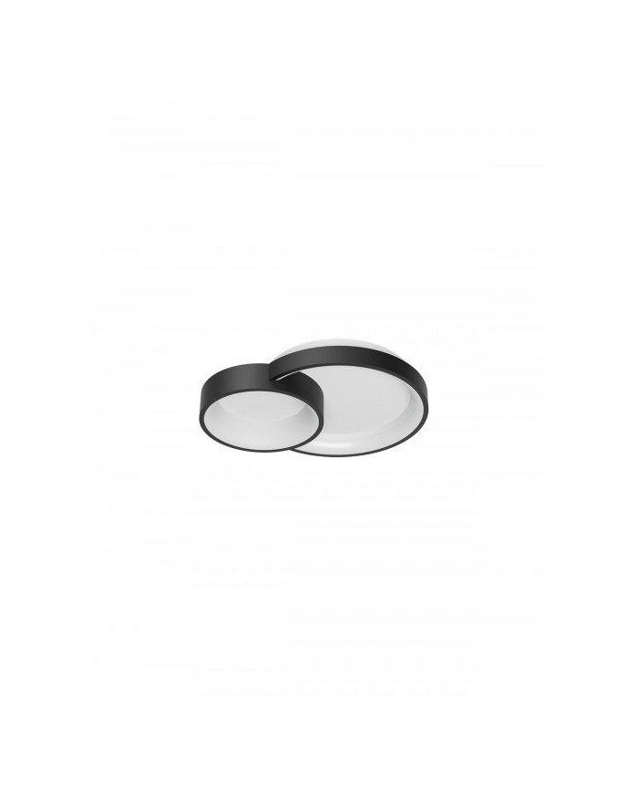 PLAFONIERA STILE MODERNO IN CCT COMBI PL1 NERO