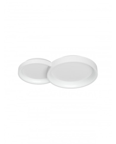PLAFONIERA STILE MODERNO IN CCT COMBI PL2 BIANCO