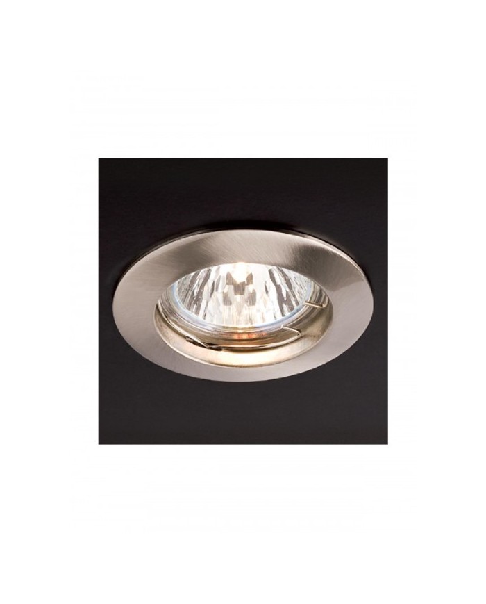 FARETTO AD INCASSO STILE MODERNO ELC 146 NICKEL