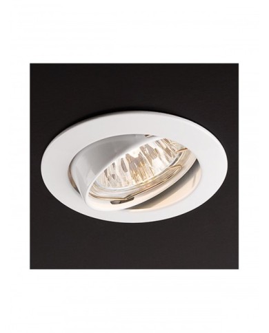 FARETTO AD INCASSO ORIENTABILE STILE MODERNO ELC 229 BIANCO