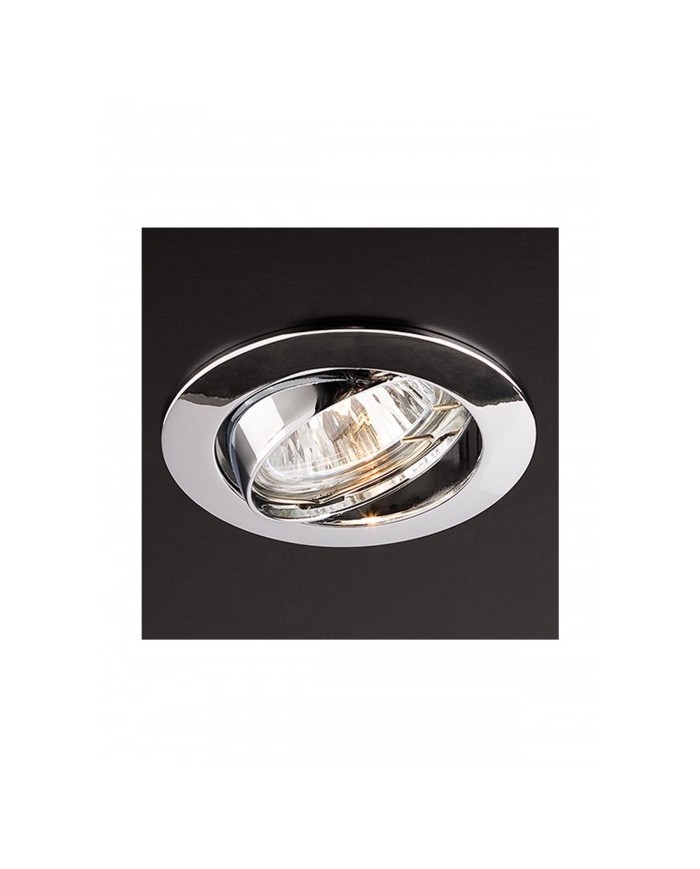 FARETTO AD INCASSO ORIENTABILE STILE MODERNO ELC 229 CROMO