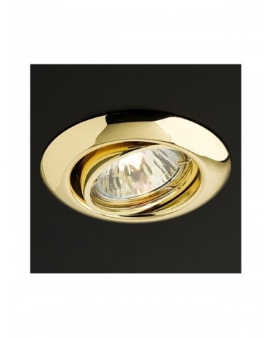 FARETTO AD INCASSO  ORIENTABILE STILE MODERNO ELC ORO