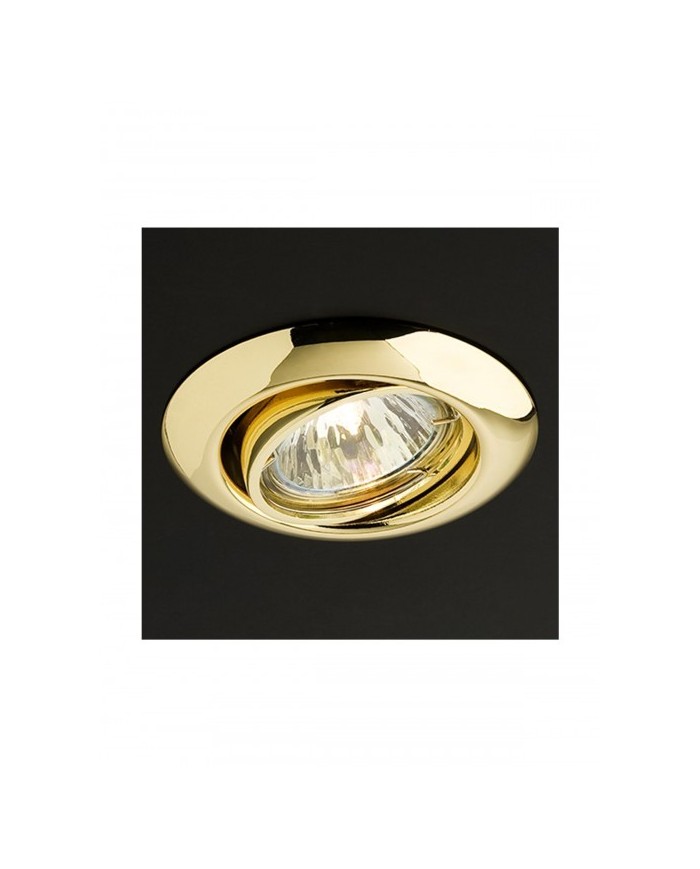 FARETTO AD INCASSO  ORIENTABILE STILE MODERNO ELC ORO