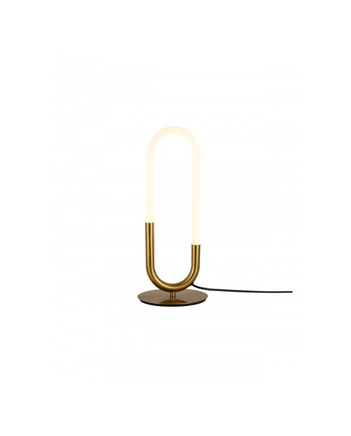 LAMPADA DA TAVOLO STILE MODERNO LATIUM LP ORO